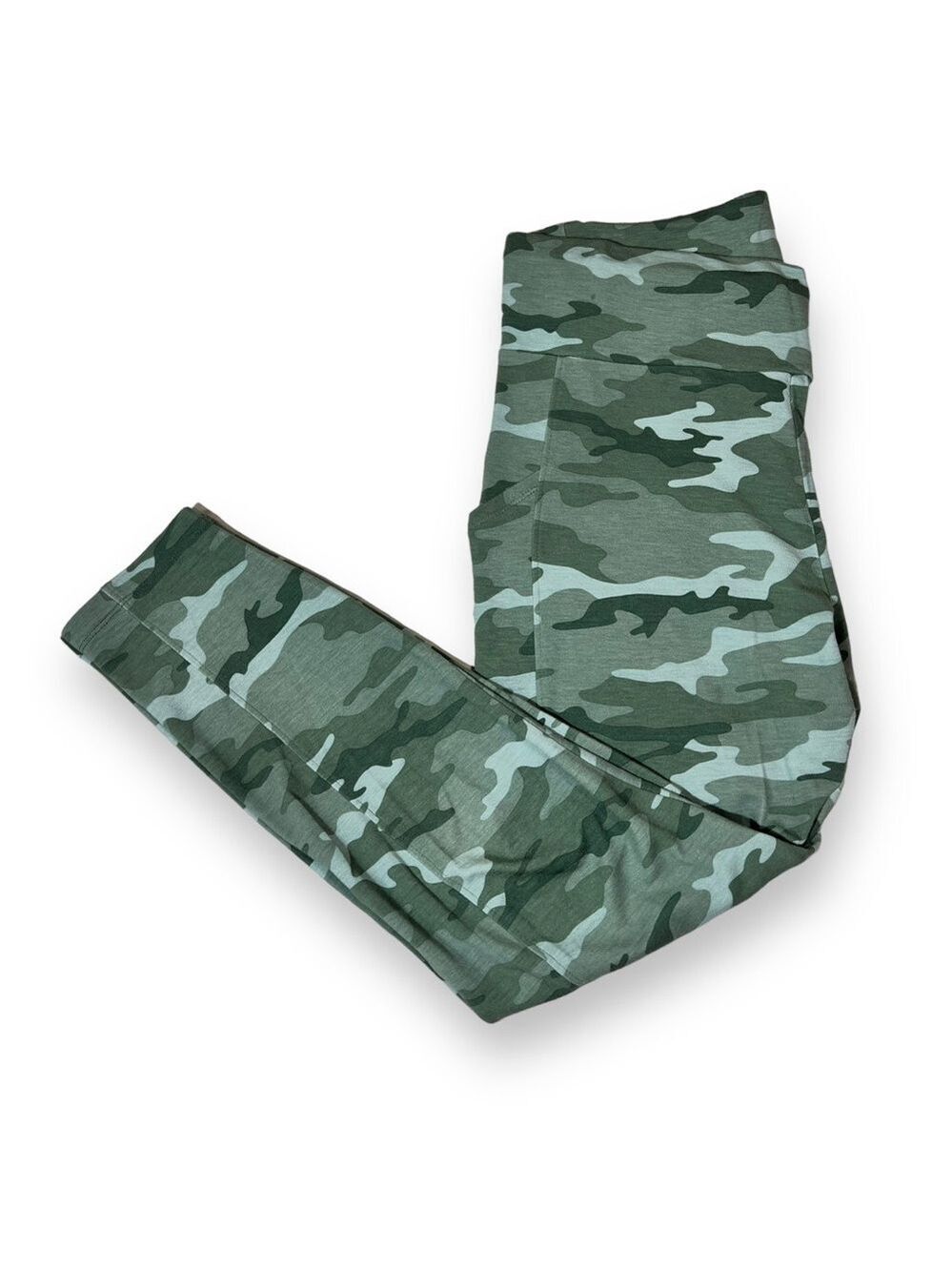 Lou & Grey Women’s Camo Ponte Side Pocket Leggings Size Medium